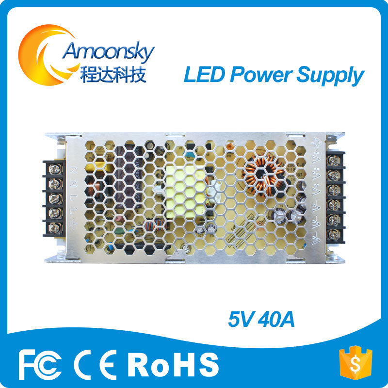 Outdoor Power Module - Chuanglian-LEDディスプレイ電源,モジュールパネル,5v,40a,200-240v,p5,p10用ドライバー