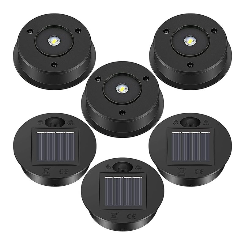 Outdoor Power Board - ソーラーパネル用LEDシーリングライト,7ルーメン,6個