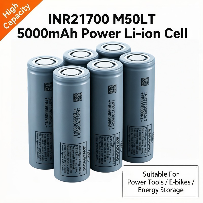 Outdoor Power Jack - M50LT INR21700 大容量5000mAh 車載/アウトドア用 エネルギー貯蔵 高出力急速充電モバイルバッテリー
