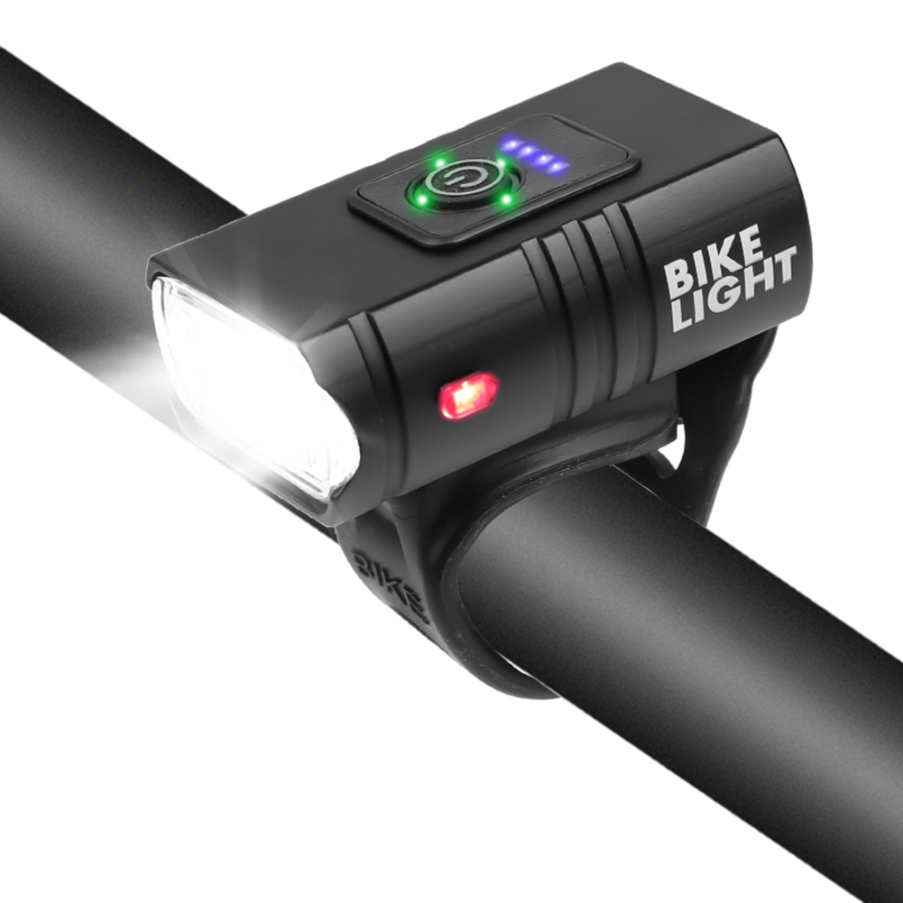 Outdoor Power Meter Bike - LED自転車ハンドルバー用懐中電灯 アルミ合金製 テールライト付き パワフルな自転車フロントライト IP44防水 ライディング安全アクセサリー