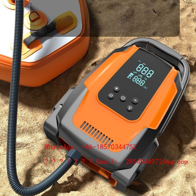Outdoor Power Board - 新型ポータブルカー電動エアポンプ ハイパワー アウトドアテント パドルボード カヤック 充電・空気入れ両用