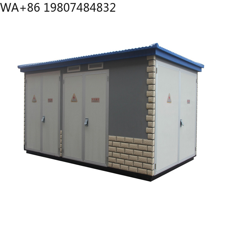 Outdoor Power Transformer - 11kV屋外プレハブ変電所YBボックス型変圧器キャビネットコンパクトモジュール式統合産業用電力