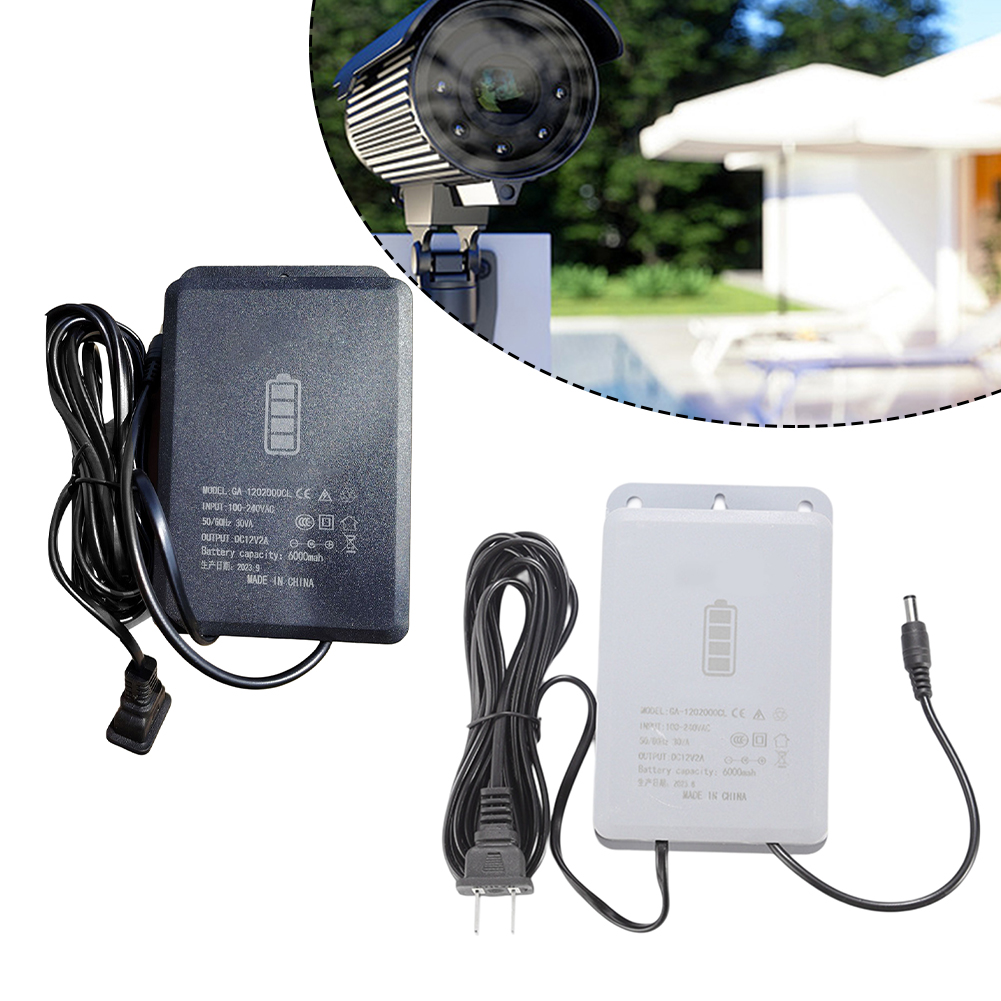 Outdoor Power Jack - 12V 2A 電源アダプタ屋外監視カメラ用ミニ UPS 無停電電源装置 5.5x2.1mm