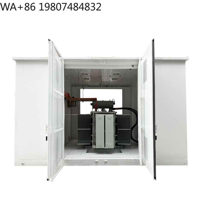 Outdoor Power Transformer - モジュール式カスタムボックス型屋外変電所効率断熱変圧器筐体産業用配電設備