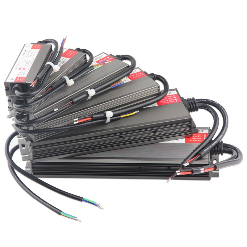 Outdoor Power Transformer - 屋外LEDドライバー電源,防水照明トランス,24v ac 220v〜dc 12v,24v,24v,24w,24w,24w,24w,24w 24w、36w、60w、100w、150w、200w、300w、600w