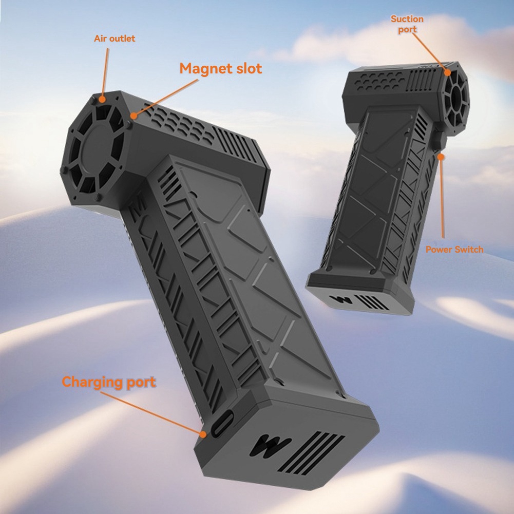 Outdoor Power Fan - HGHO 130000 RPM ブラシレスモーター USB充電式 強力ブロワー