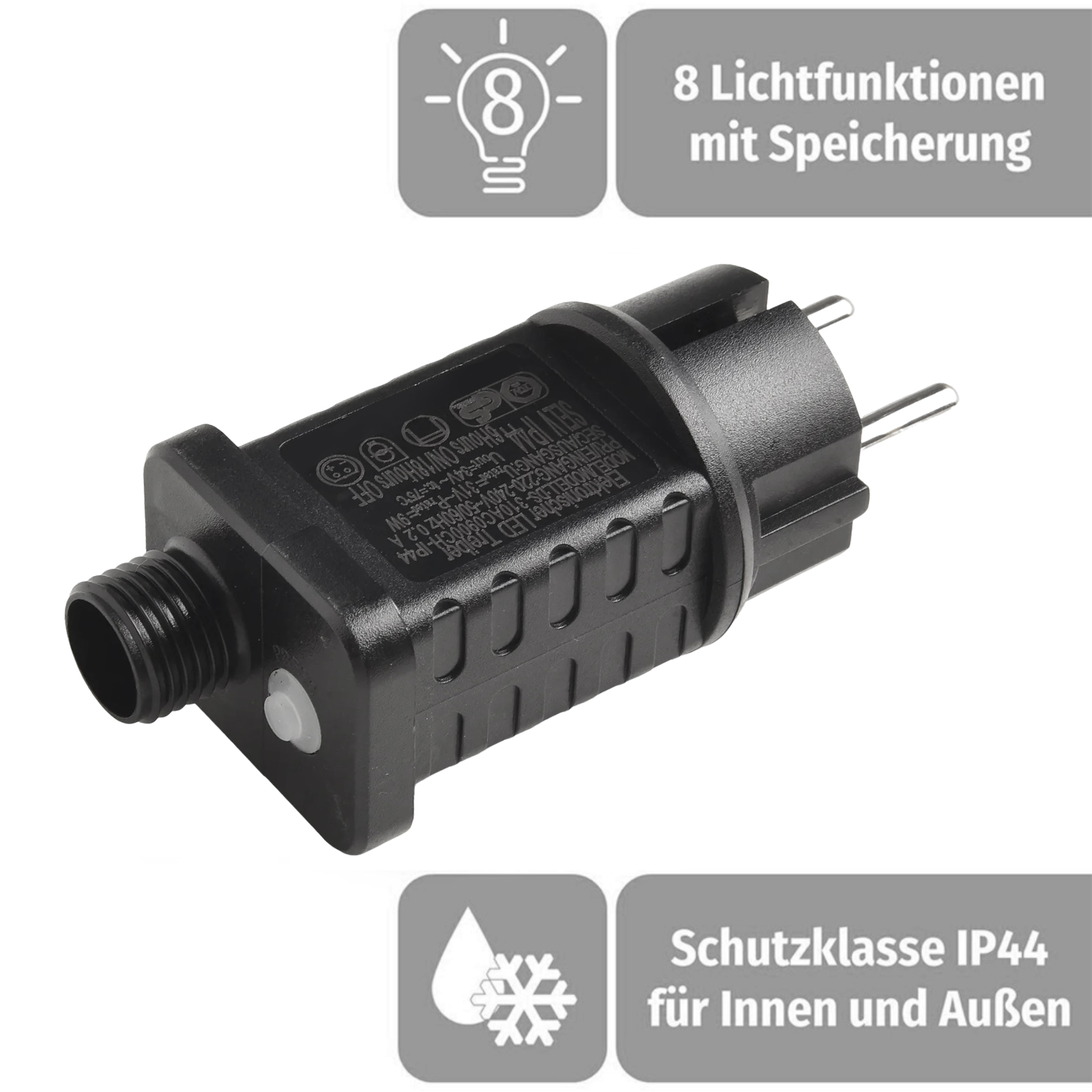 31V 9W LED 変圧器電源タイマー付きストリングライト - Outdoor Power Transformer のレビューと価格