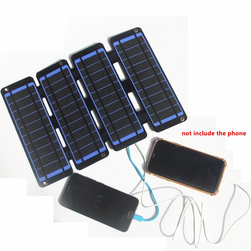 80W折りたたみ式ソーラーパネル,USB 5V,ソーラー充電 - Outdoor Usb Power Bank のレビューと価格