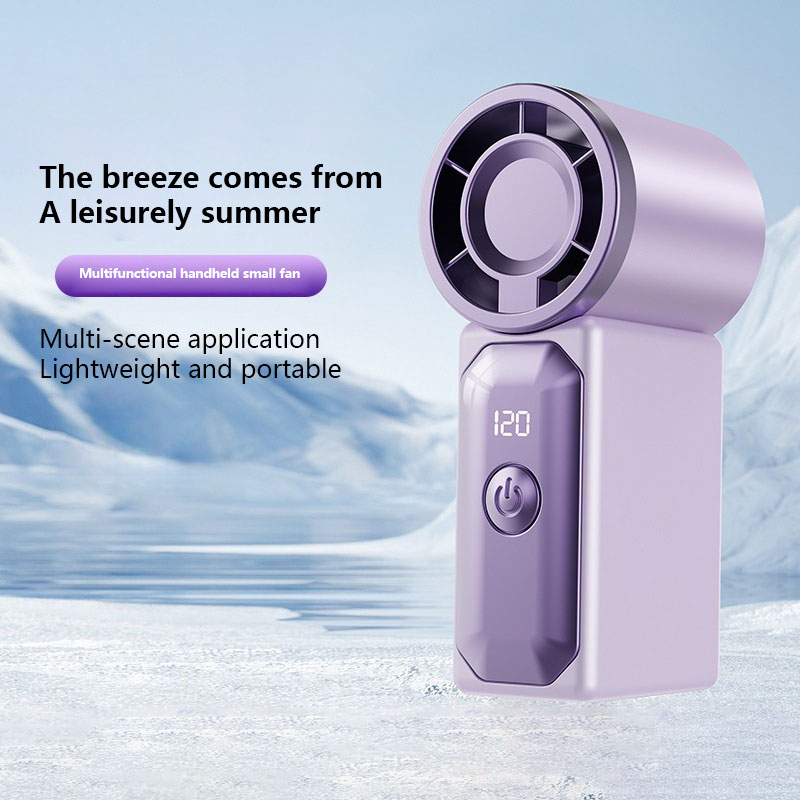 ポータブルミニ冷却ファン USB 充電式高速強力風力半導体氷 - Outdoor Power Fan のレビューと価格