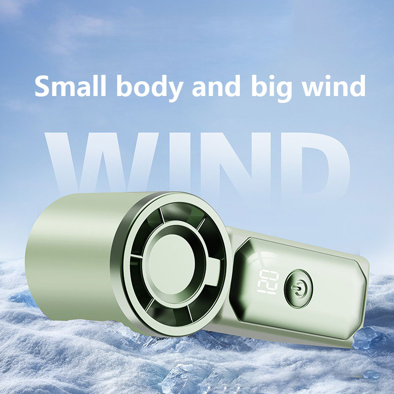 ポータブルミニ冷却ファン USB 充電式高速強力風力半導体氷 - Outdoor Power Fan のレビューと価格