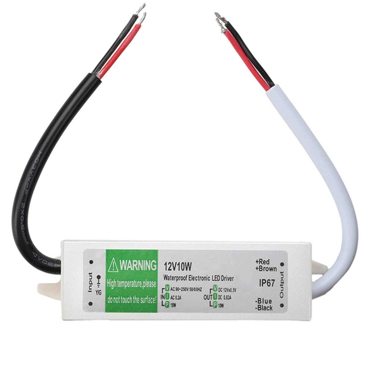 新しい防水電源 IP67 照明トランス AC 90-250V - Outdoor Power Transformer のレビューと価格