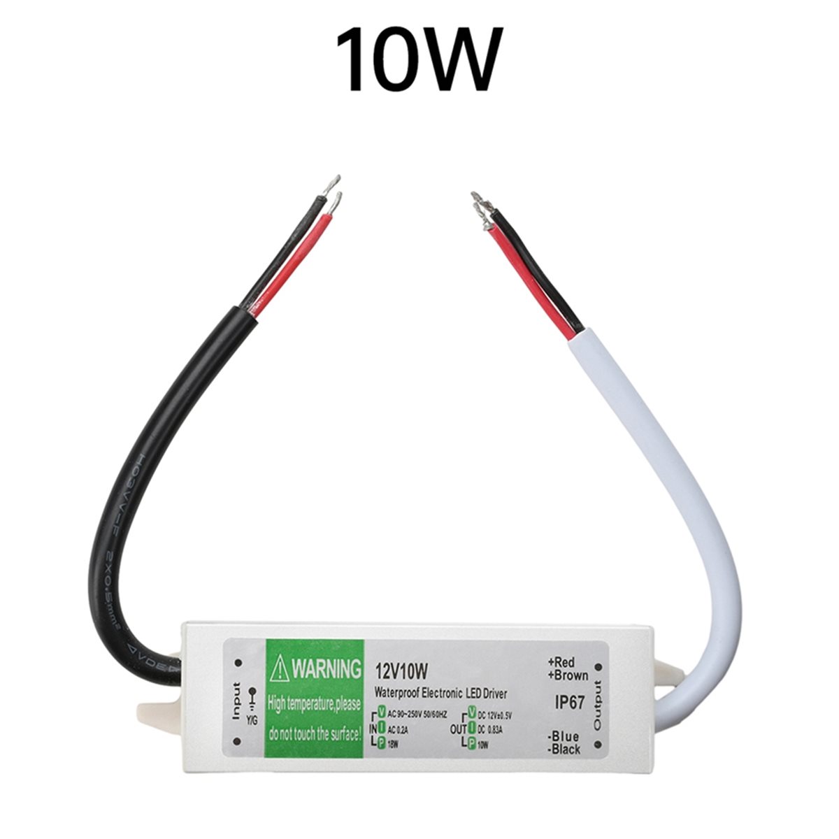 新しい防水電源 IP67 照明トランス AC 90-250V - Outdoor Power Transformer のレビューと価格