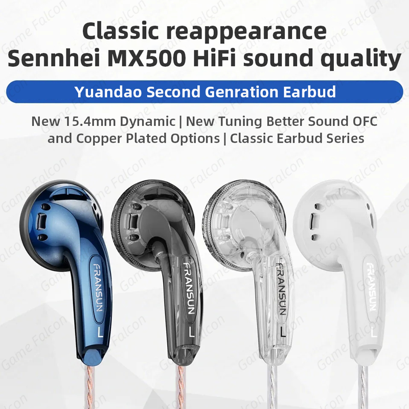 クラシック耳栓 Sennhei MX500 強力な低音有線イ - Outdoor Power Jack のレビューと価格