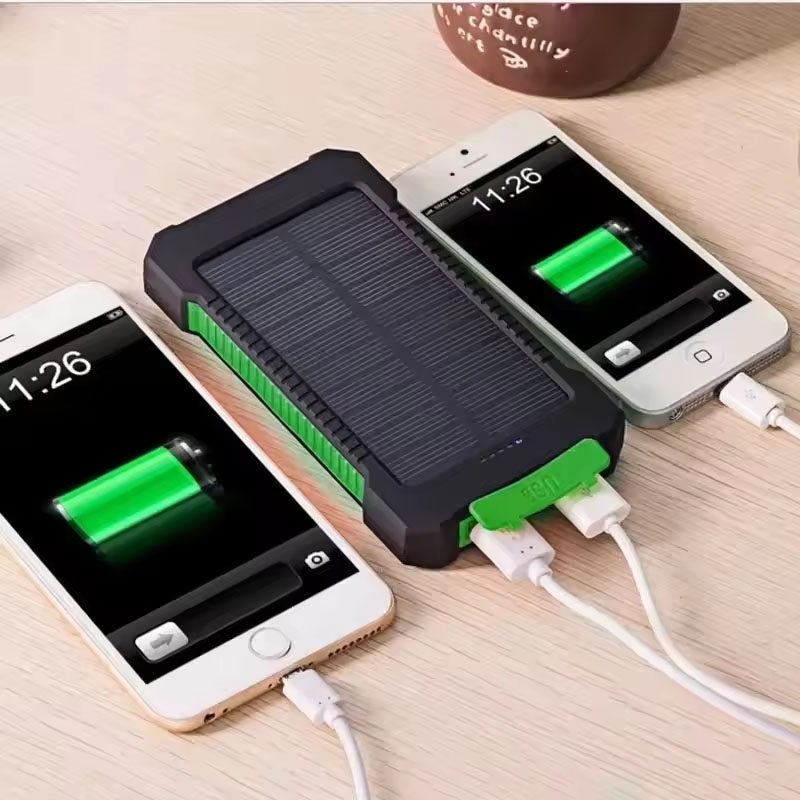 20000mAh ソーラーパワーバンク 大容量 超高速充電  - Outdoor Power Board のレビューと価格
