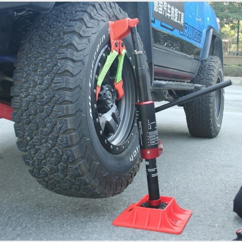 屋外脱出用車載油圧ジャッキ、オフロード車タイヤリフター改造 - Outdoor Power Jack のレビューと価格