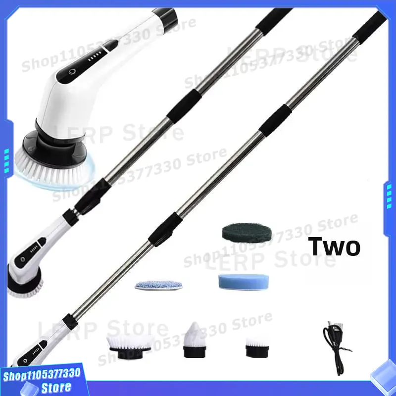 7 in 1 ワイヤレス電動モップ、伸縮式クリーニングブラシ - Outdoor Power Mop のレビューと価格