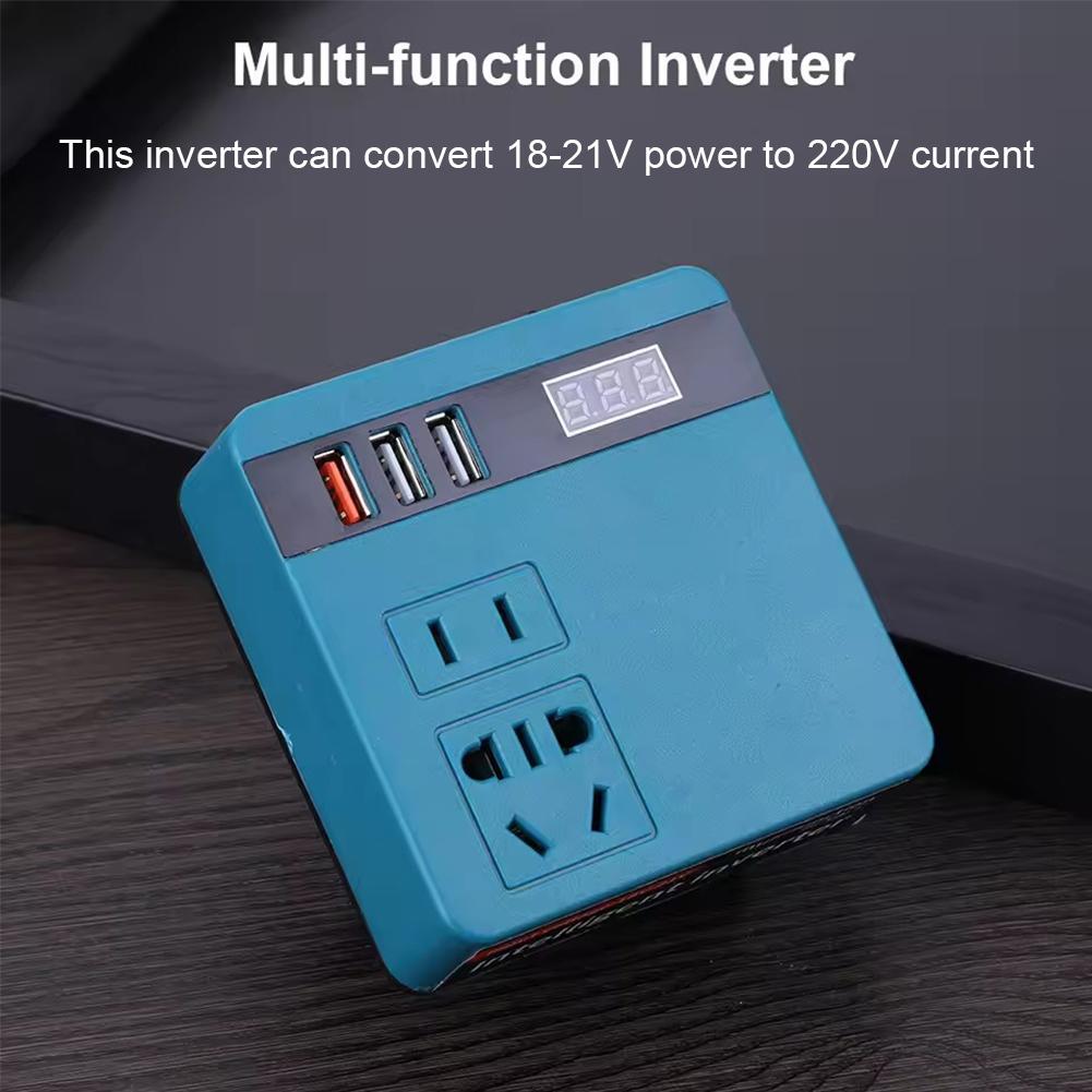 120Wリチウムバッテリーインバーターパワーバンク18v 2 - Outdoor Power Transformer のレビューと価格