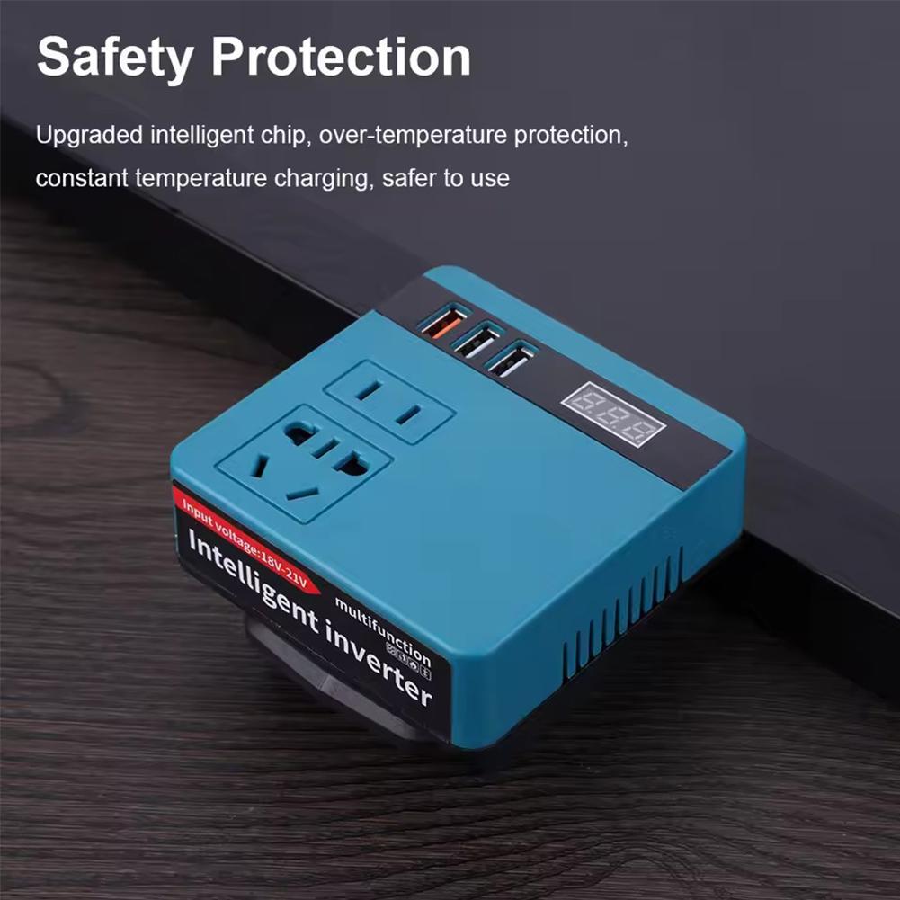 120Wリチウムバッテリーインバーターパワーバンク18v 2 - Outdoor Power Transformer のレビューと価格