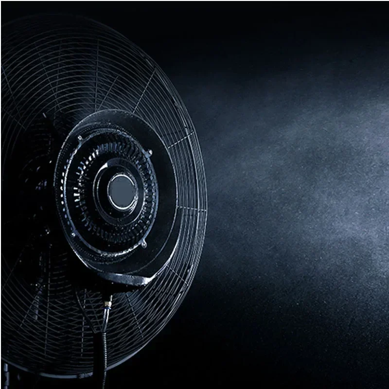220v 電気壁掛け工業用スプレーファン冷却屋外ミスト水冷加 - Outdoor Power Fan のレビューと価格