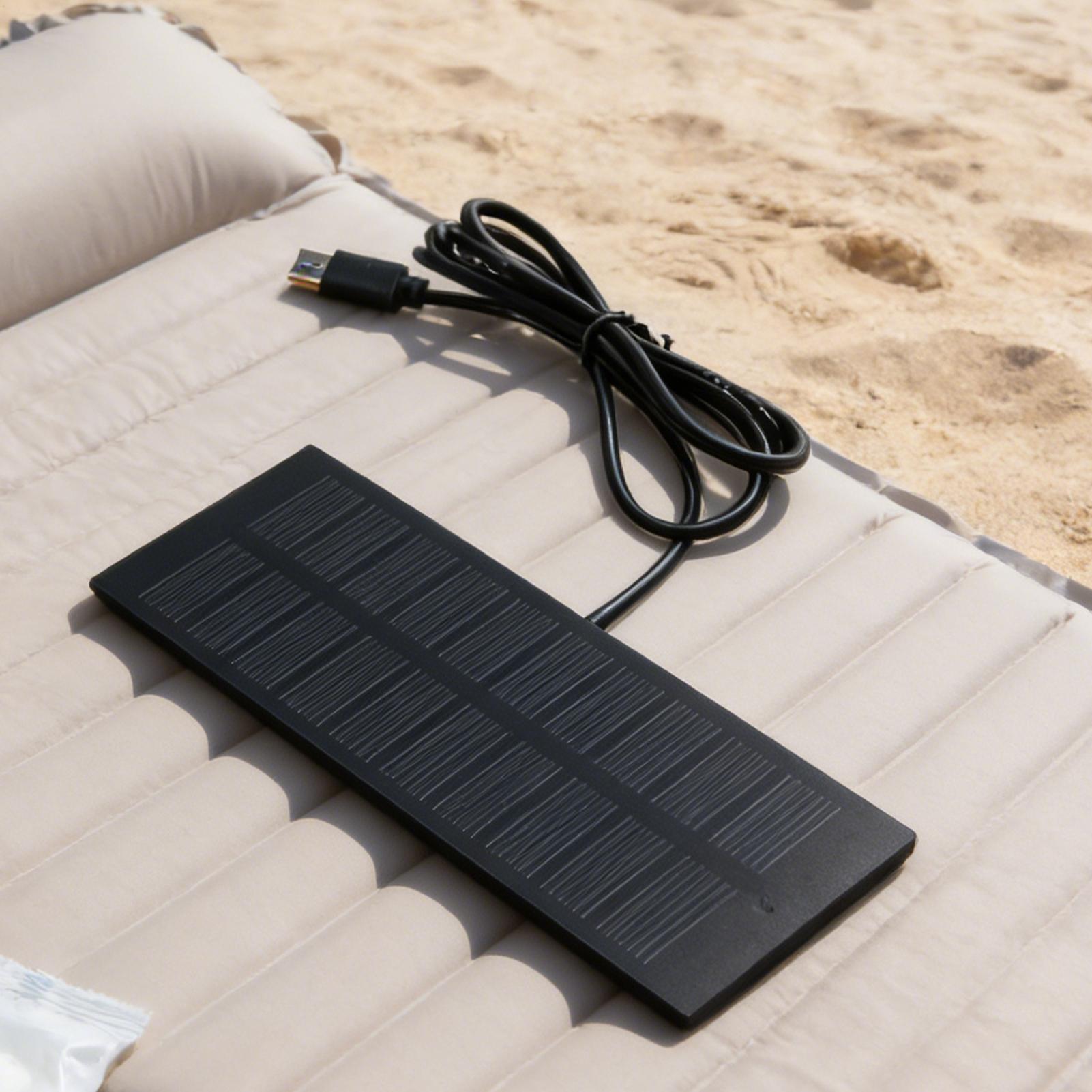 5W 5V ソーラーパネル充電器 タイプC出力付き 緊急電源 - Outdoor Power Board のレビューと価格