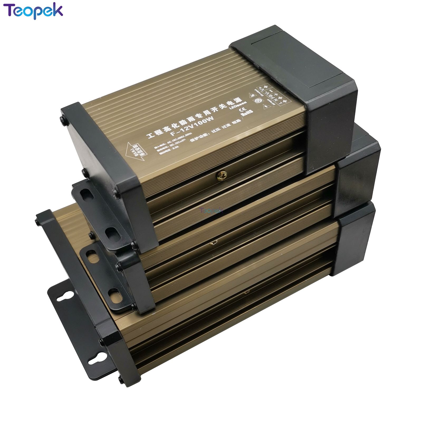 防雨スイッチング電源 IP43 DC12V 60 ワット 1 - Outdoor Power Transformer のレビューと価格