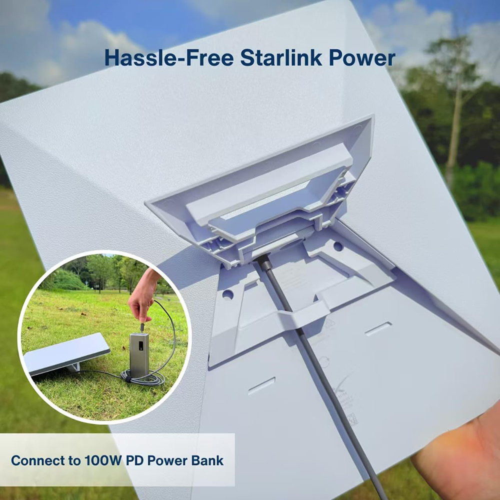 2m USB C to PD 電源ケーブル Starlink - Outdoor Power Jack のレビューと価格