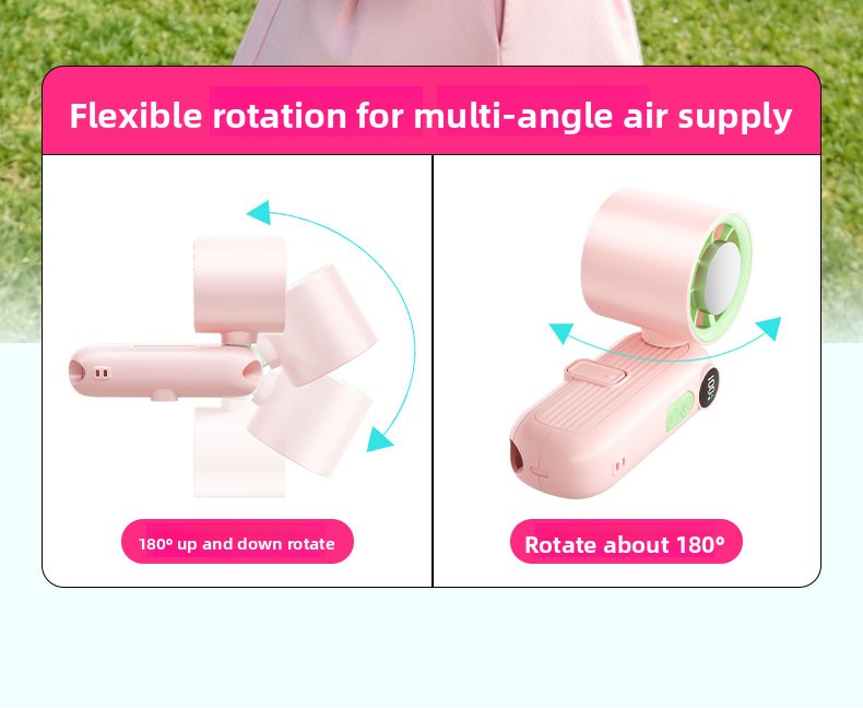 傘クリップハンドヘルドファン強力で静かなミニポータブル冷却フ - Outdoor Power Fan のレビューと価格