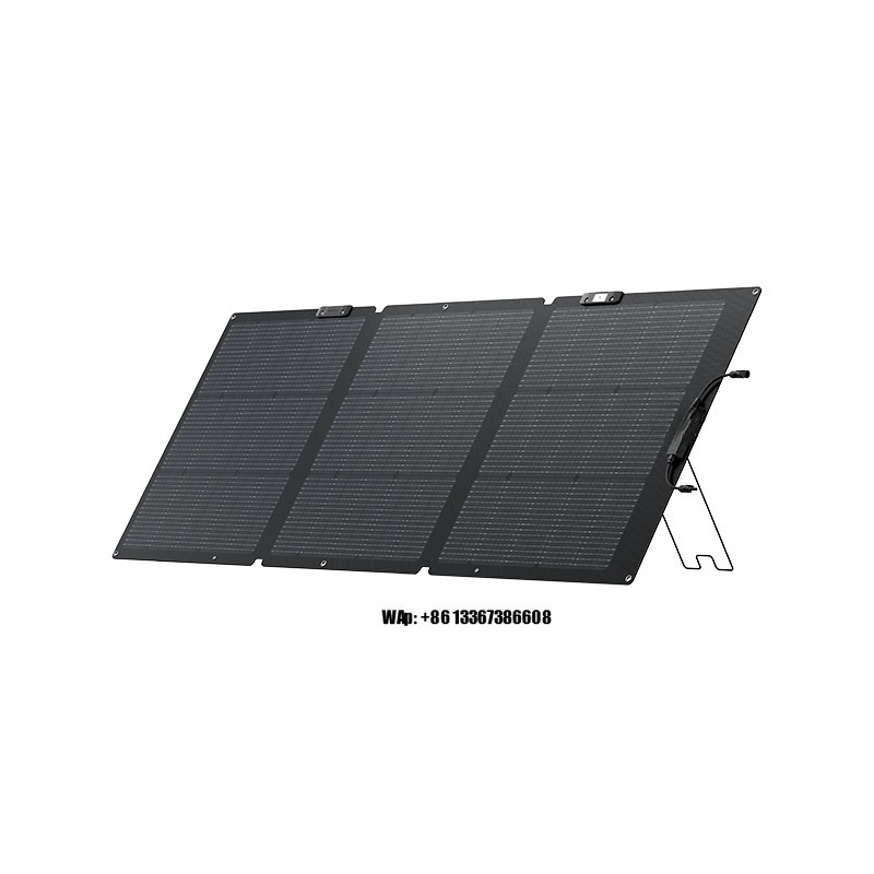 160W ソーラーパネル Ecoflow バッテリー用 ポー - Outdoor Power Board のレビューと価格