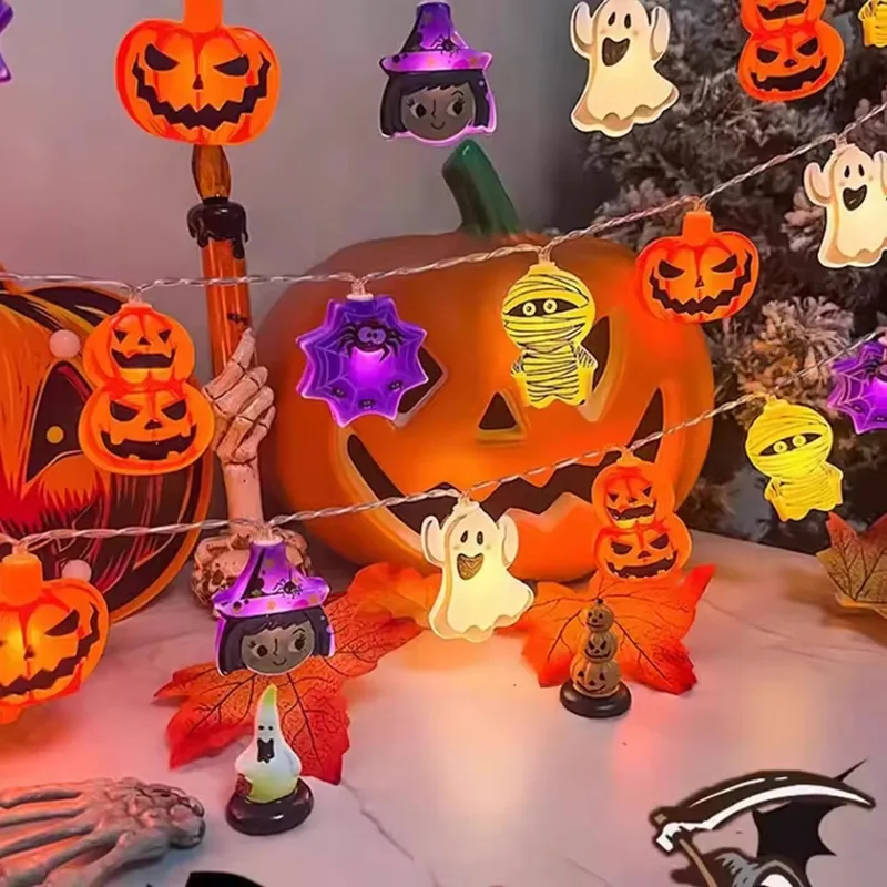 ハロウィンパーティー LED ストリングライト カボチャ ゴ - Outdoor Power Jack のレビューと価格