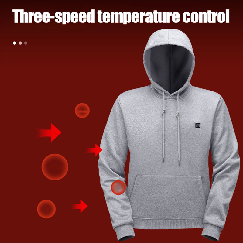 5ゾーン加熱パーカー加熱服男性女性パーカーUSB加熱暖かい屋 - Outdoor Usb Power Bank のレビューと価格