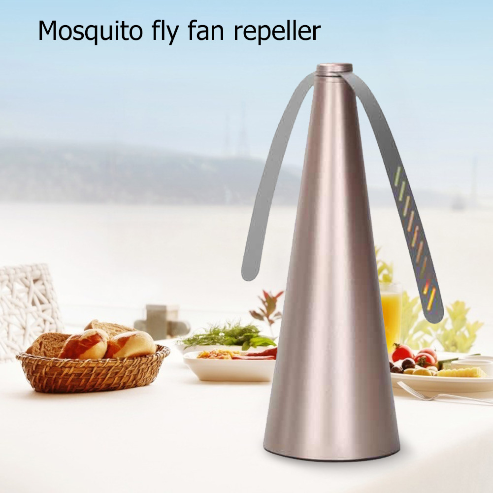 蚊取り扇風機 USBまたはAA電池式 ファンブレード フライ - Outdoor Power Fan のレビューと価格