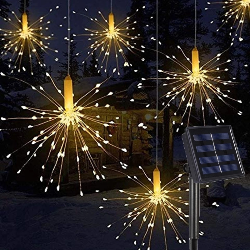 ソーラーLEDストリングライト,ソーラー充電式照明,銅線,妖 - Outdoor Solar Power Xmas Lights のレビューと価格