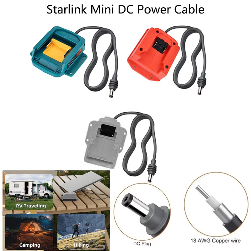 Starlink Mini用バッテリー式充電器 防水DCバレ - Outdoor Power Jack のレビューと価格