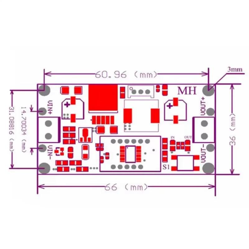 LM2596S 2.5-40V 3A コンバーター調整可能な - Outdoor Power Module のレビューと価格