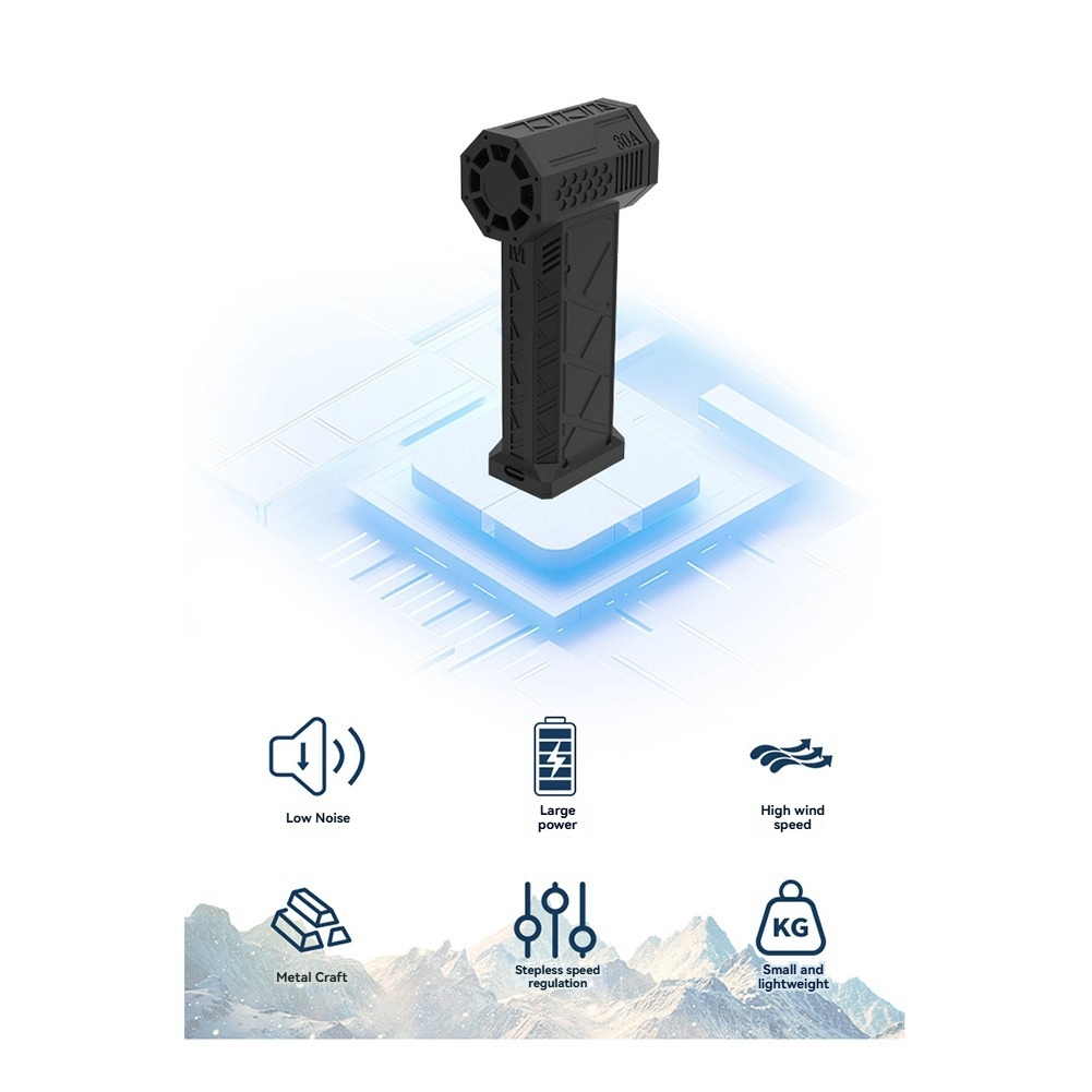 HGHO 130000 RPM ブラシレスモーター USB充 - Outdoor Power Fan のレビューと価格