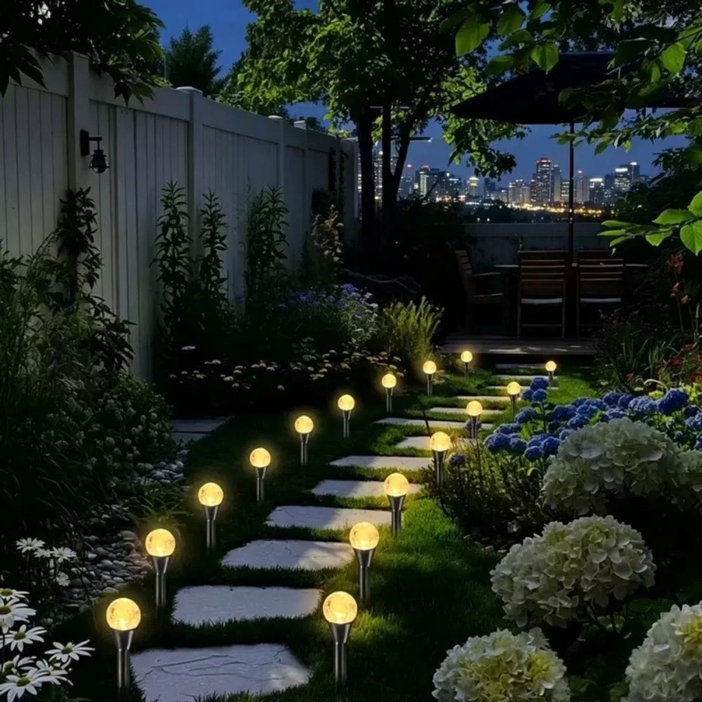 ソーラー式5M 20LED屋外芝生用ストリングライト 防水ガ - Outdoor Solar Power Xmas Lights のレビューと価格