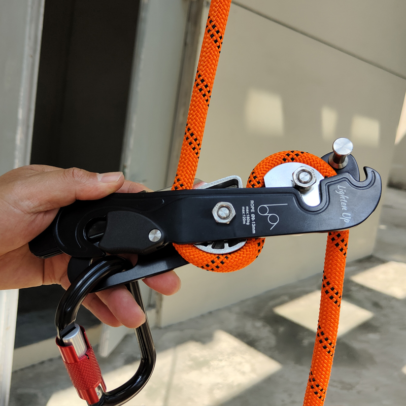 180kg耐荷重プロ仕様ロッククライミングディセンダー、セル - Outdoor Power Grab のレビューと価格